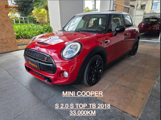 MINI COOPER 2.0 S TOP 16V TURBO GASOLINA 4P AUTOMÁTICO MINI COOPER 2.0 S TOP 16V TURBO GASOLINA 4P AUTOMÁTICO